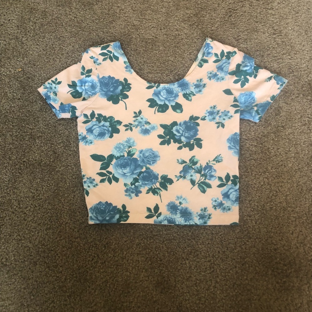 American apparel crop top